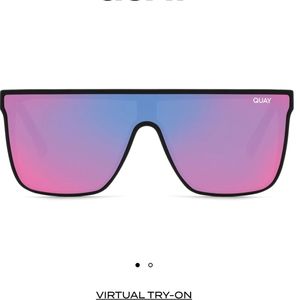 Quay Australia Night Fall Mate Black Sunglasses